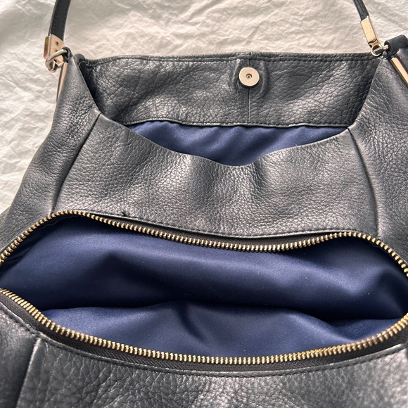 Vintage  Coach three pocket purse handbag black - Picture 13 of 14